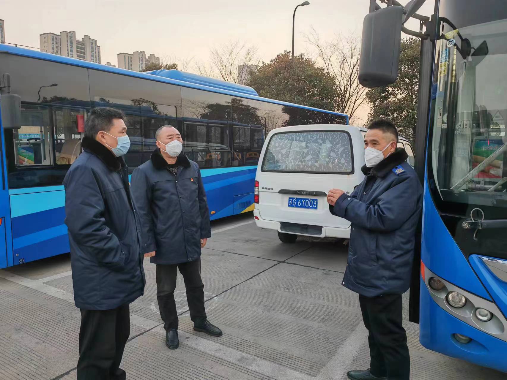 公交集團公交事業二部開展春節前綜合大檢查