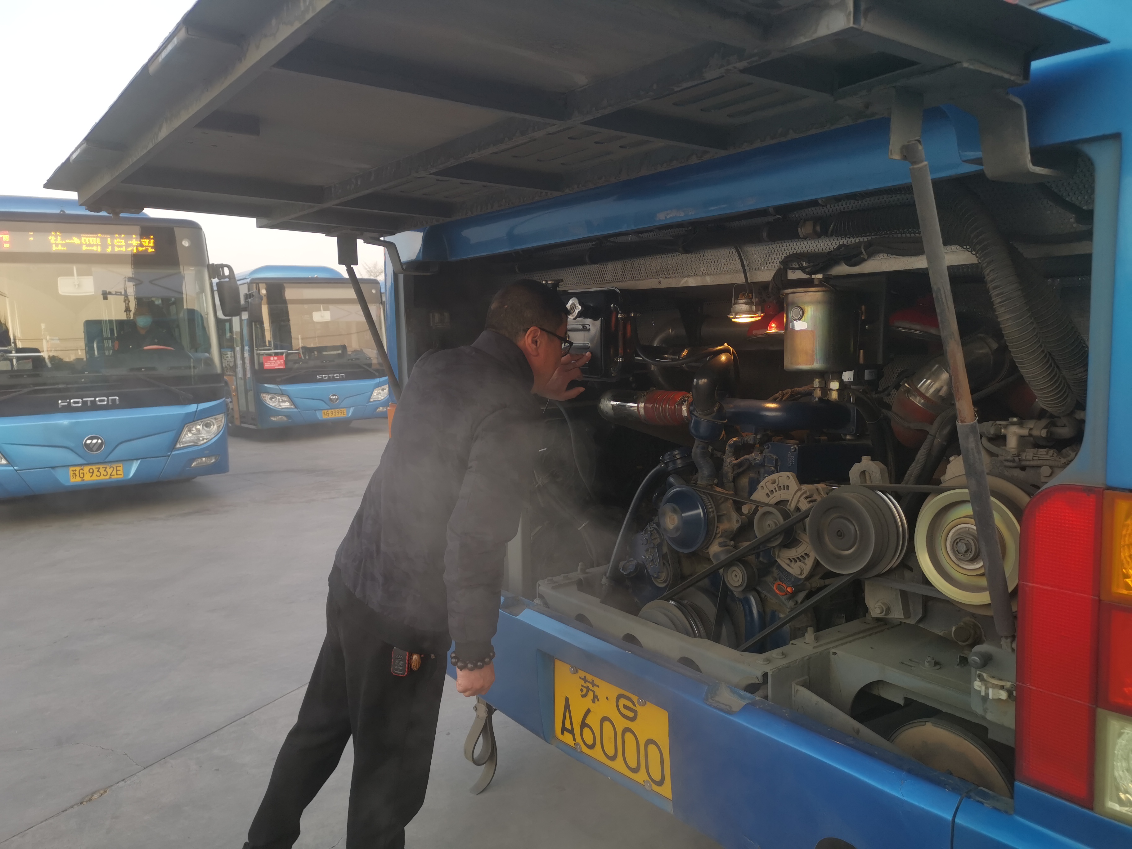 公交集團公交事業一部開展聯合檢查工作  做好春運安全運輸保障收尾工作