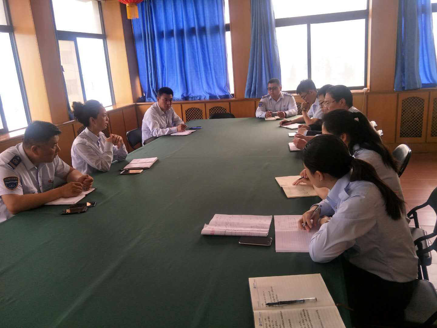 公交集團佳連公司組織開展創文工作會