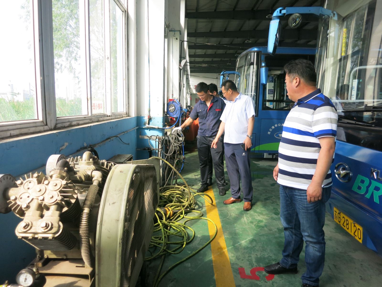 公交集團機務技術事業部開展安全檢查工作